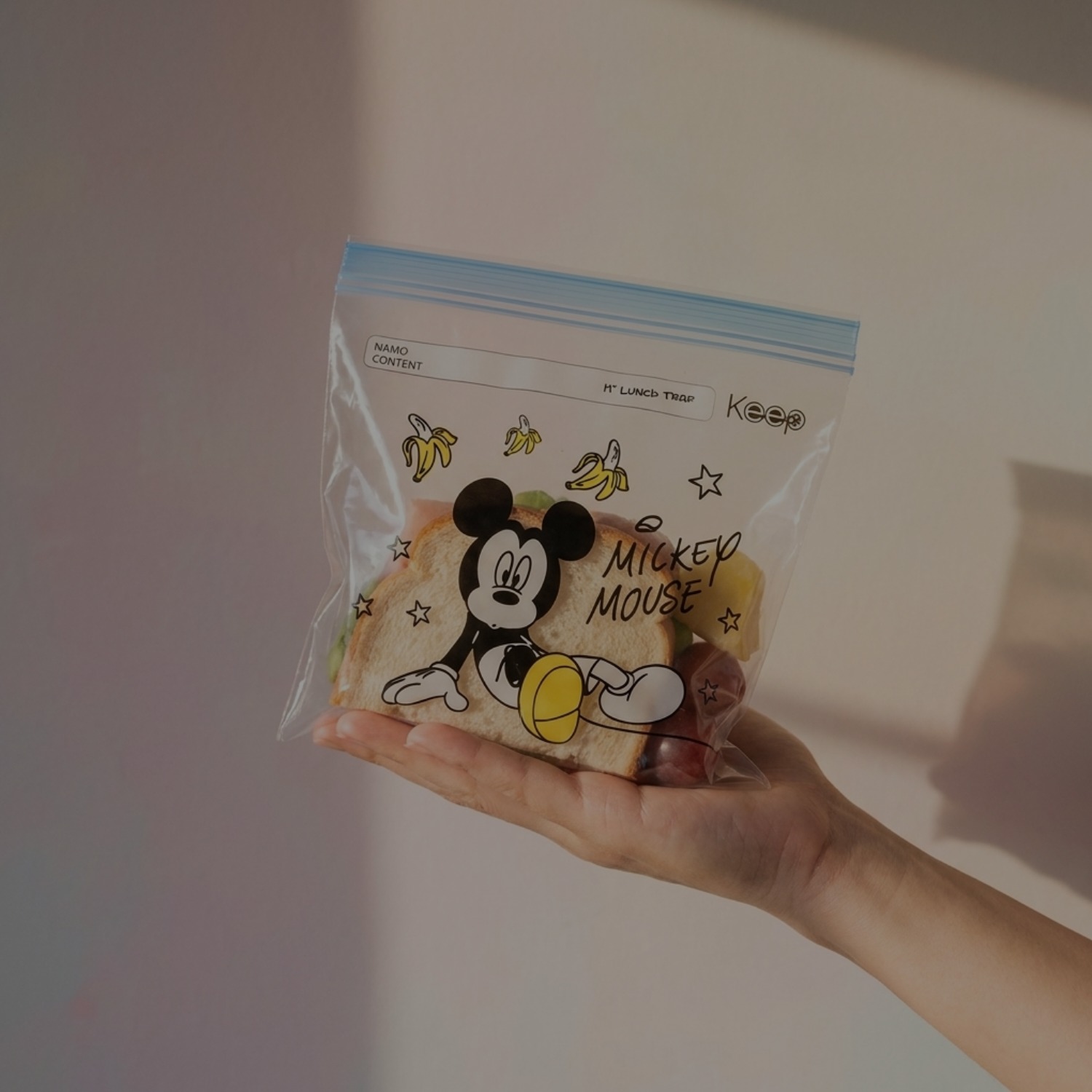 Bolsa sándwich Mickey 40 unidades