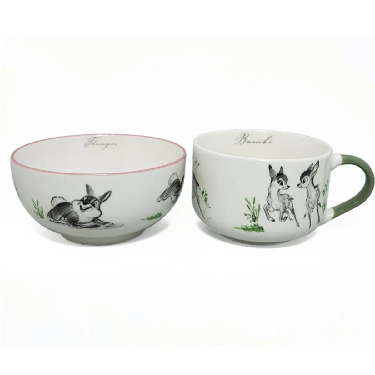 Set tazón 520 ml + Bowl 650 ml Bambi Disney home - Imagen 4